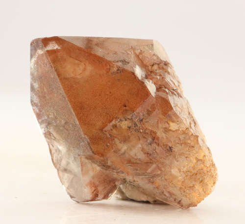 Red Hematite in Quartz, Orange River Area, Northern Cape, South Africa