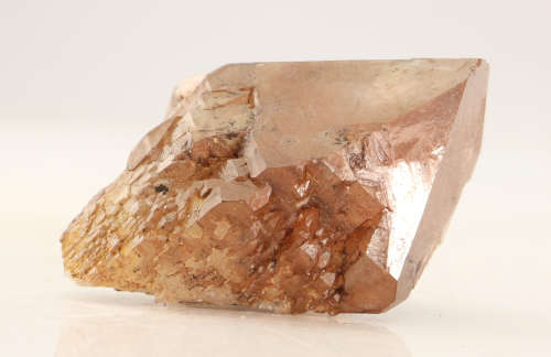 Red Hematite in Quartz, Orange River Area, Northern Cape, South Africa