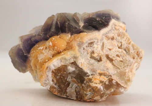 Fluorite on Matrix, Orange River Area, Karas Region, Namibia