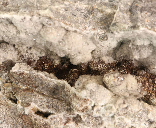 Smithsonite in Vug, Skorpion Mine, Karas Region, Namibia