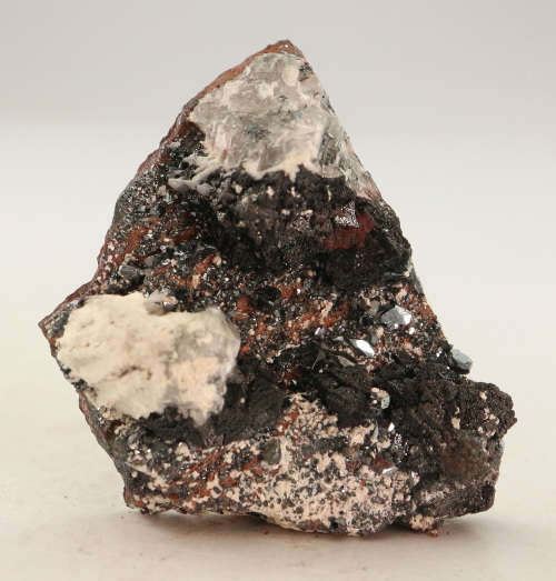 Hematite, Hausmannite on Matrix, N`Chwaning II, Northern Cape, South Africa