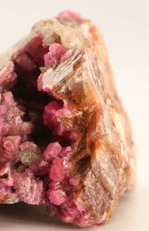 Cobaltoan Calcite on Matrix, Mashamba West Mine, DRC