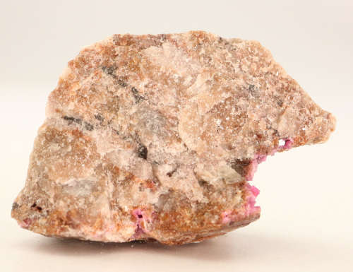 Cobaltoan Calcite on Matrix, Mashamba West Mine, DRC