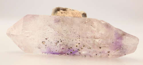 Amethyst Incl Quartz Point, Gobobosebberge Mnt, Namibia