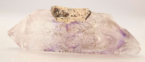 Amethyst Incl Quartz Point, Gobobosebberge Mnt, Namibia