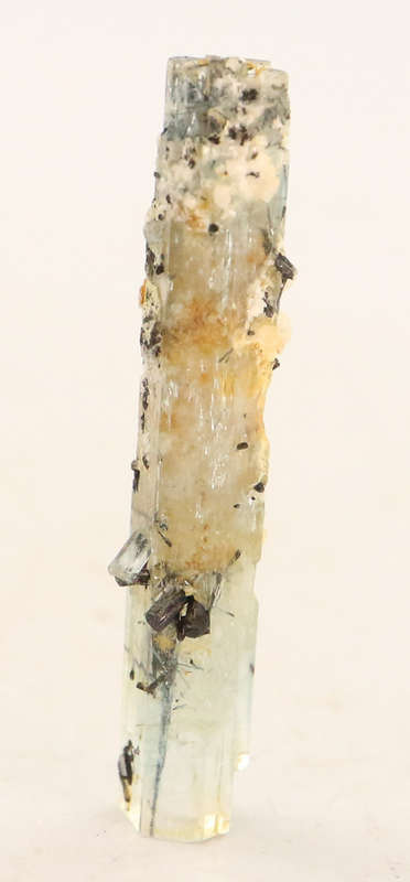 Tourmaline on Aquamarine, Erongo Mnt Region, Namibia