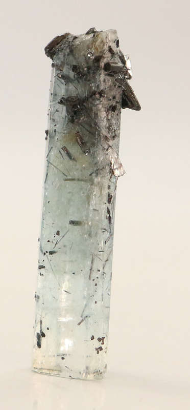 Schorl on Aquamarine, Erongo Mnt Region, Namibia