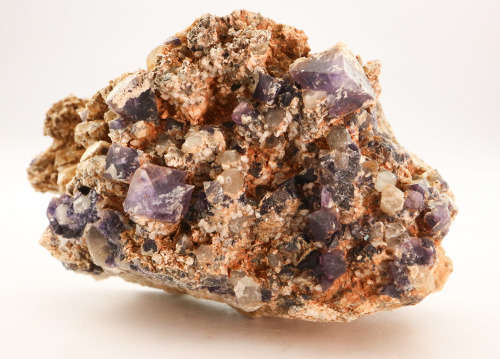 Fluorite, Quartz on Matrix, Riemvasmaak, Northern Cape, South Africa