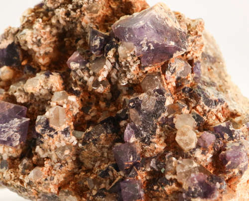 Fluorite, Quartz on Matrix, Riemvasmaak, Northern Cape, South Africa