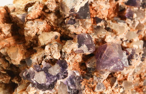 Fluorite, Quartz on Matrix, Riemvasmaak, Northern Cape, South Africa