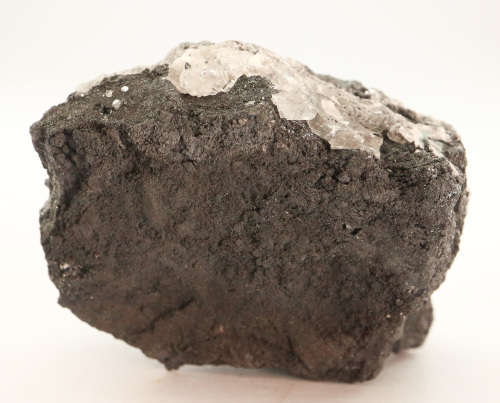 Hausmannite, Calcite on Matrix, N`Chwaning II, Northern Cape, South Africa
