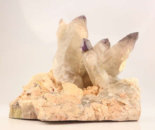 Amethyst Quartz on Matrix, Brandberg Mnt, Namibia