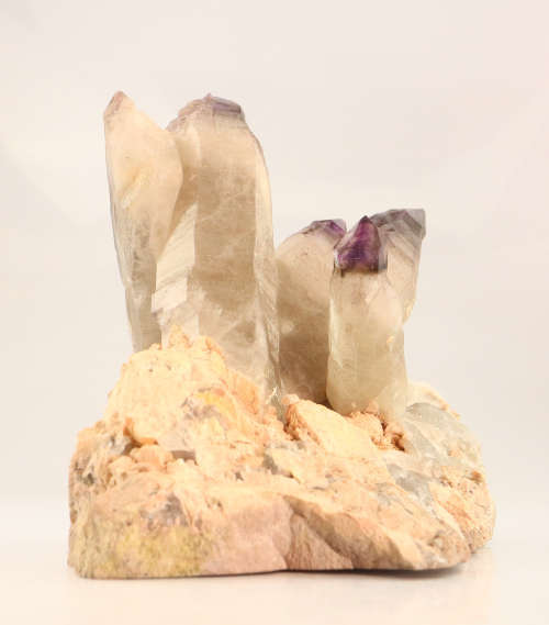 Amethyst Quartz on Matrix, Brandberg Mnt, Namibia