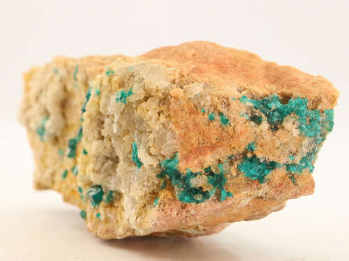 Dioptase on Matrix, Kaokoveld Region, Namibia