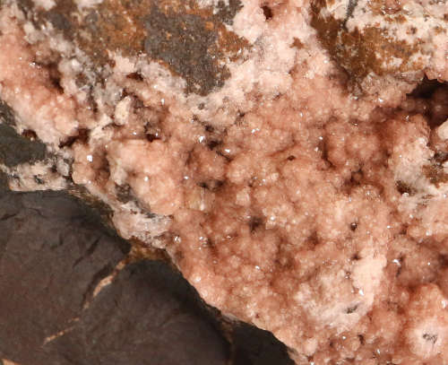 Rhodochrosite on Matrix, N`Chwaning II, Northern Cape, South Africa
