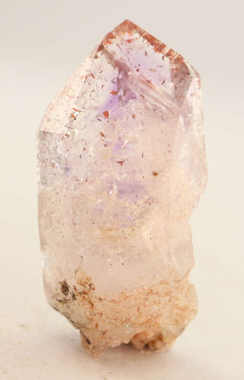 Amethyst Incl Quartz Point, Gobobosebberge Mnt, Namibia