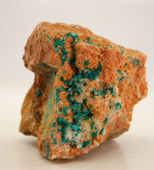 Dioptase on Matrix, Kaokoveld Region, Namibia