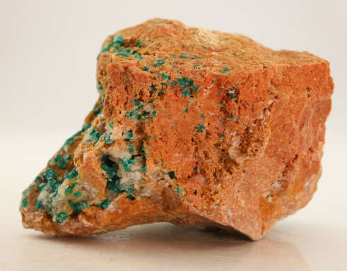 Dioptase on Matrix, Kaokoveld Region, Namibia