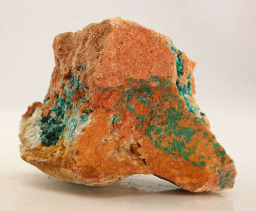 Dioptase on Matrix, Kaokoveld Region, Namibia