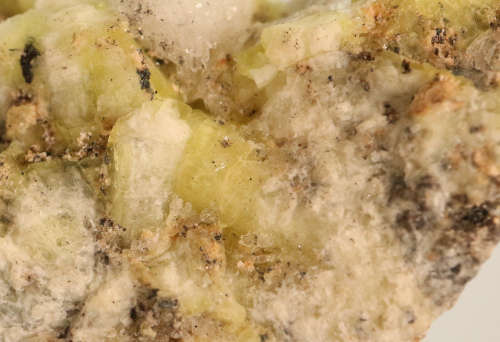 Ettringite on Matrix, N`Chwaning II, Northern Cape, South Africa