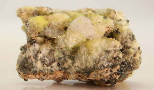 Ettringite on Matrix, N`Chwaning II, Northern Cape, South Africa