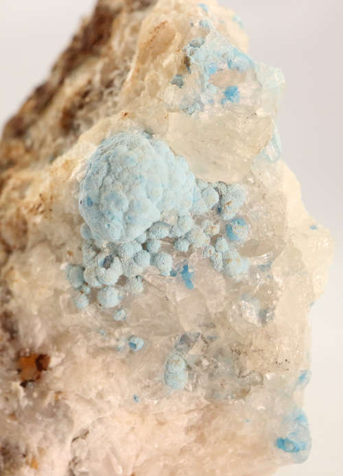 Shattuckite on Matrix, Tantara Mine, DRC