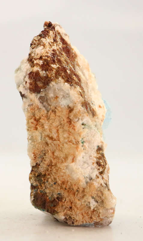 Shattuckite on Matrix, Tantara Mine, DRC