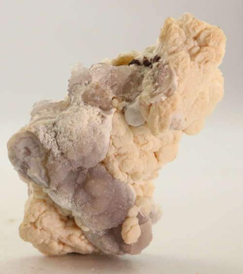 Calcite on Amethyst Quartz Drusy, N`Chwaning III, Northern Cape, South Africa