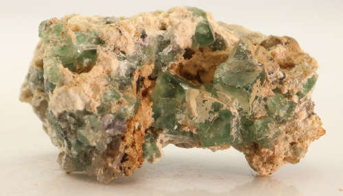 Fluorite on Matrix, Erongo Mnt Region, Namibia
