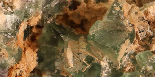 Fluorite on Matrix, Erongo Mnt Region, Namibia
