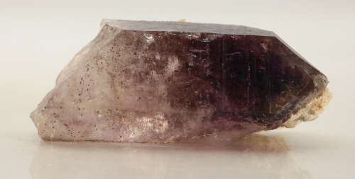 Calcite on Amethyst incl Quartz, Gobobosebberge Mnt, Namibia