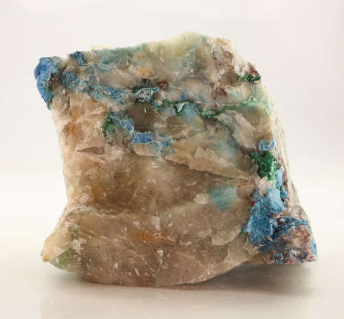 Shattuckite incl Quartz, Kaokoveld Region, Namibia