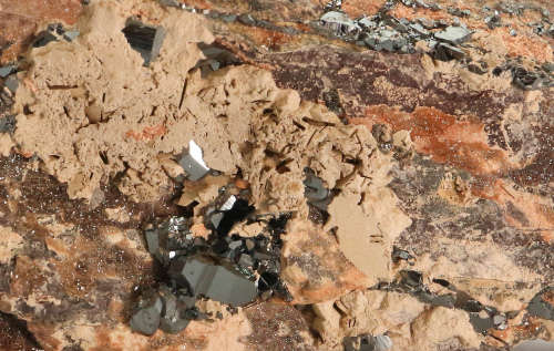 Hematite on Matrix, N`Chwaning II, Northern Cape, South Africa