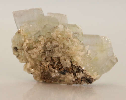 Thumbnail Baryte Cluster, Rosh Pinah Mine, Namibia