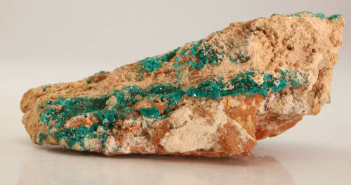 Dioptase on Matrix, Kaokoveld Region, Namibia