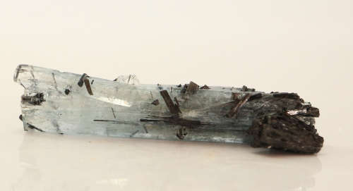 Schorl on Aquamarine, Erongo Mnt Region, Namibia