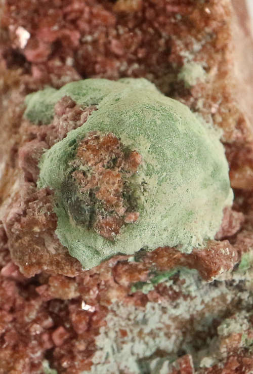 Malachite on Matrix, Mashamba West Mine, DRC