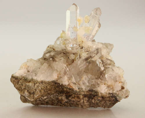 Quartz Cluster on Matrix, Gobobosebberge Mnt, Namibia