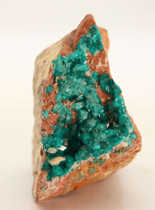 Dioptase on Matrix, Kaokoveld Region, Namibia