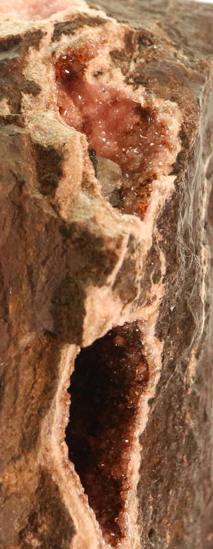 Rhodochrosite Vugs on Matrix, N`Chwaning I, Northern Cape, South Africa