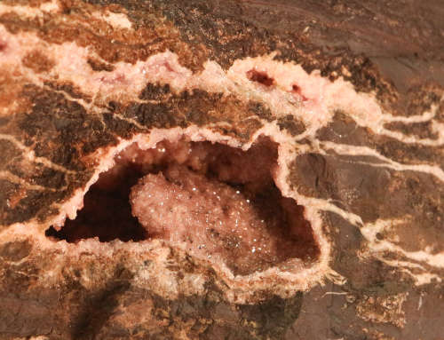 Rhodochrosite Vugs on Matrix, N`Chwaning I, Northern Cape, South Africa