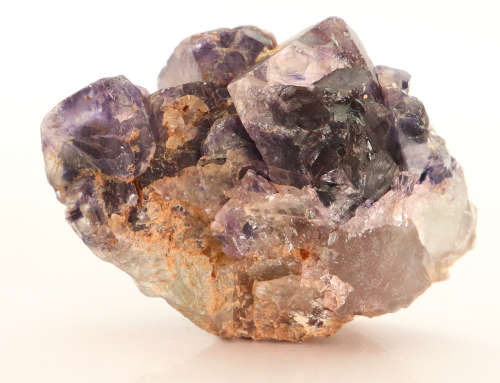 Purple Fluorite on Matrix, Orange River Area, Northern Cape, South Africa