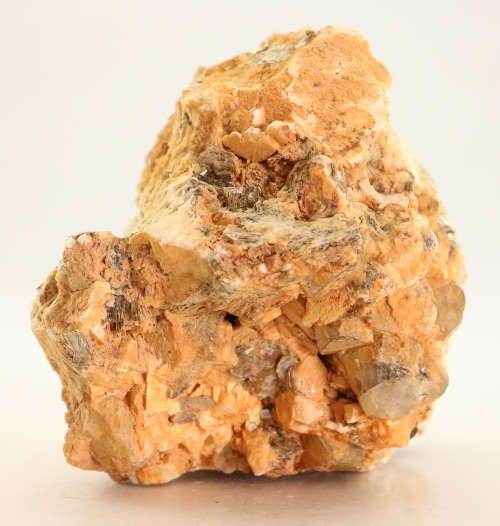 Topaz on Feldspar, Erongo Mnt Region, Namibia