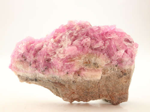 Cobaltoan Calcite on Matrix, Mashamba West Mine, DRC