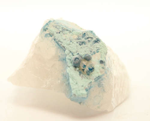 Shattuckite incl Quartz, Kaokoveld Region, Namibia