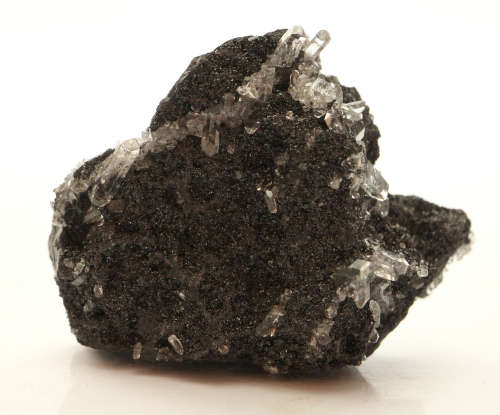 Calcite on Micro-Hematite, N`Chwaning II, Northern Cape, South Africa