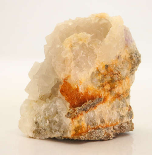 Flourite on Quartz on Fluorite, Riemvasmaak, Northern Cape, South Africa