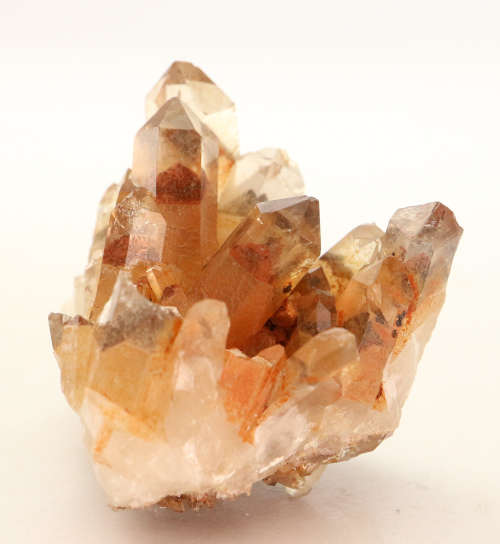 Red Hematite incl Quartz Cluster, Orange River Area, Northern Cape, South Africa