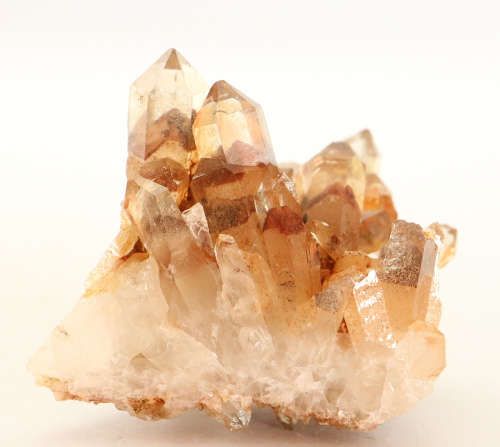 Red Hematite incl Quartz Cluster, Orange River Area, Northern Cape, South Africa