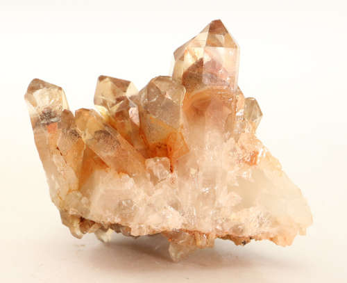 Red Hematite incl Quartz Cluster, Orange River Area, Northern Cape, South Africa